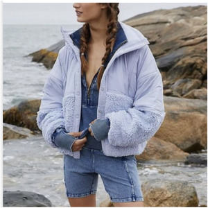 Free People Adventure Awaits Fleece Jacket Large